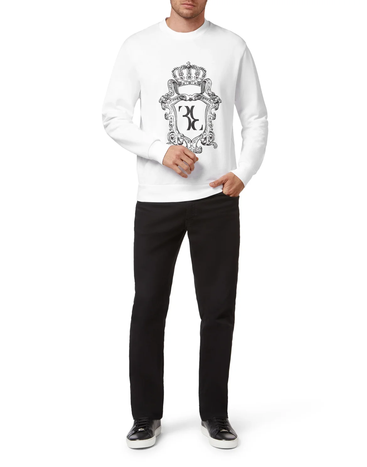 Sweatshirt LS, цвет: Белый