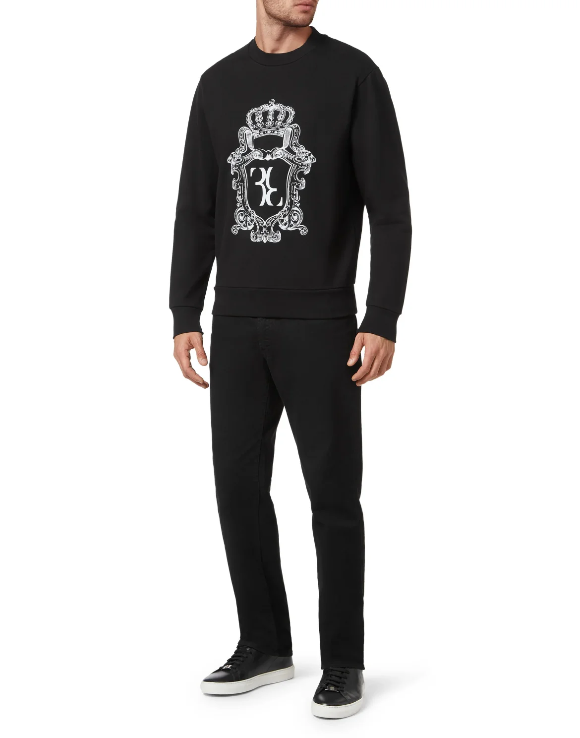 Sweatshirt LS, цвет: Черный