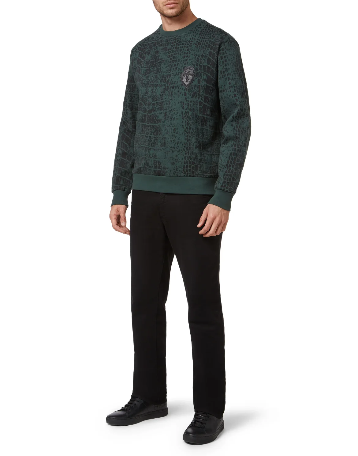 Sweatshirt LS Crocco Print, цвет: Камуфляж