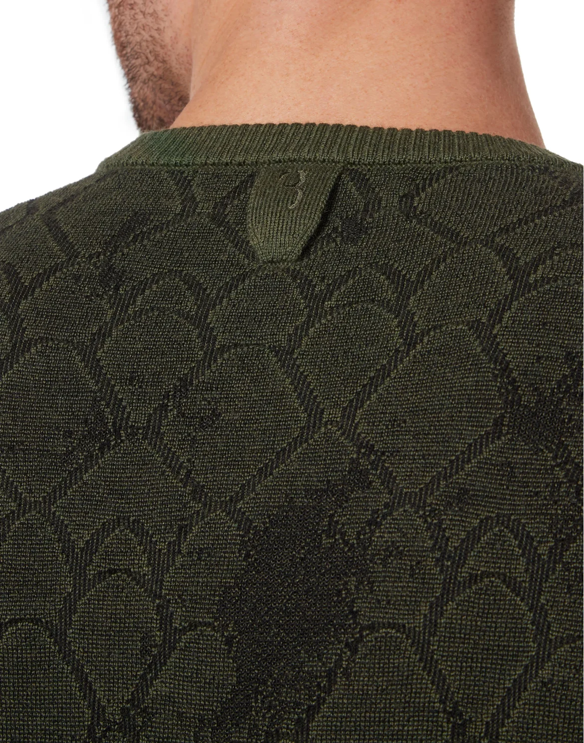 Pullover Round Neck LS, цвет: Камуфляж