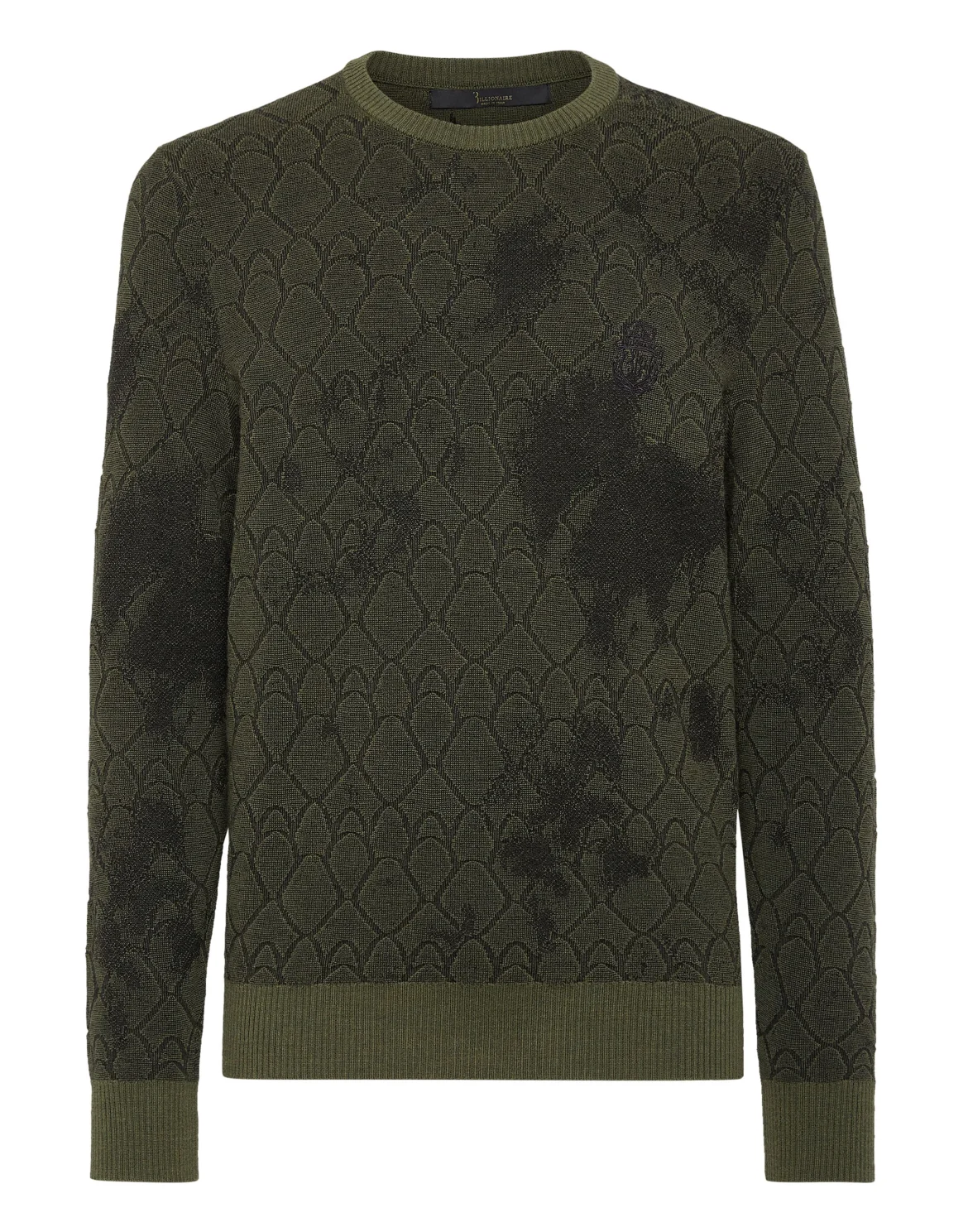 Pullover Round Neck LS, цвет: Камуфляж