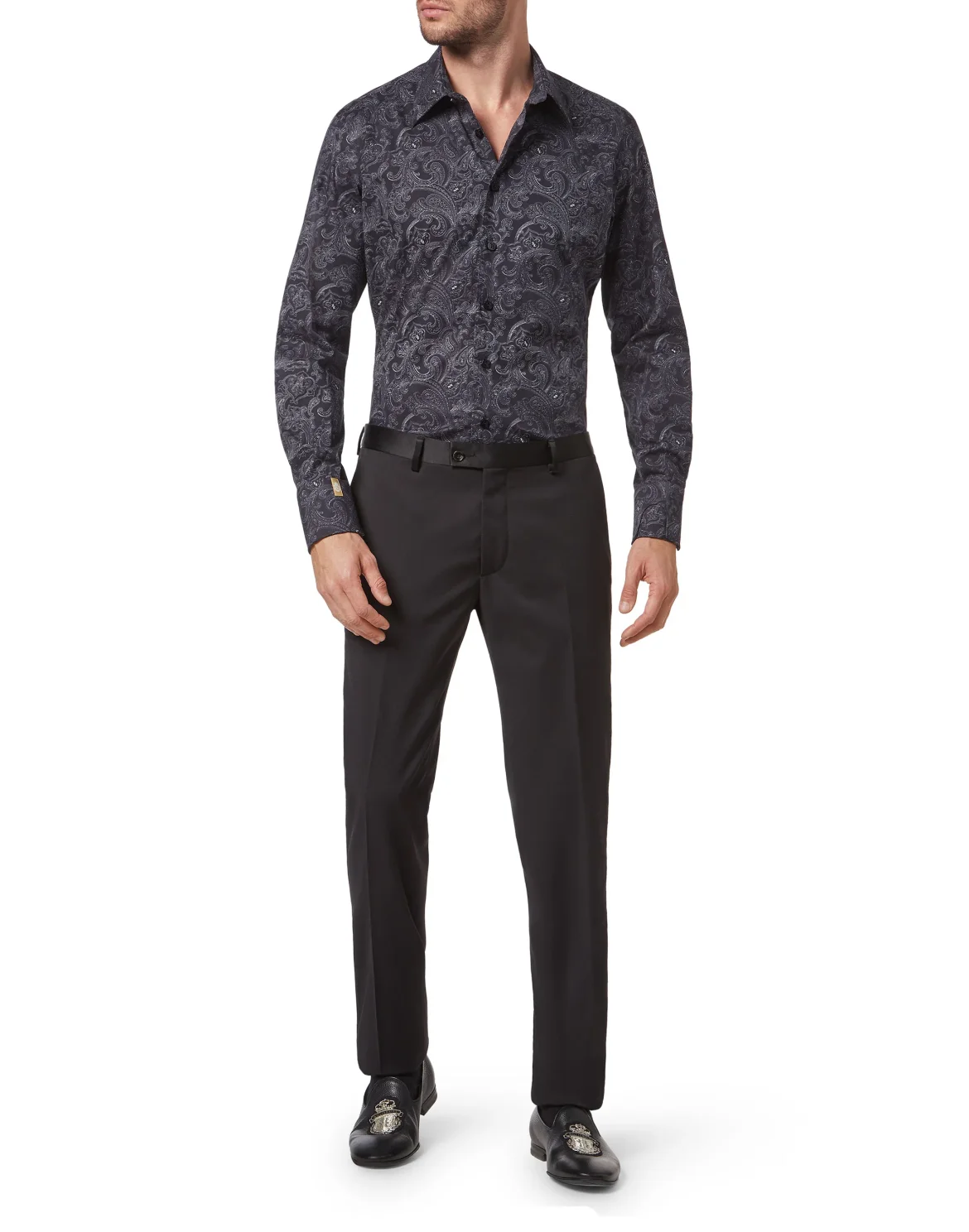 Shirt Silver Cut LS, цвет: Черный