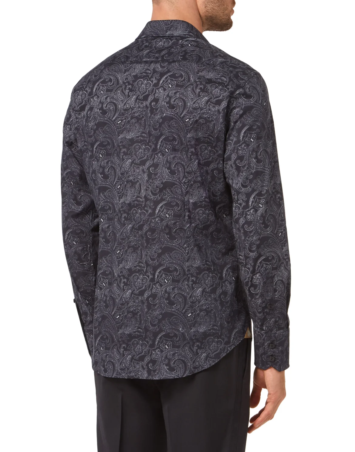 Shirt Silver Cut LS, цвет: Черный
