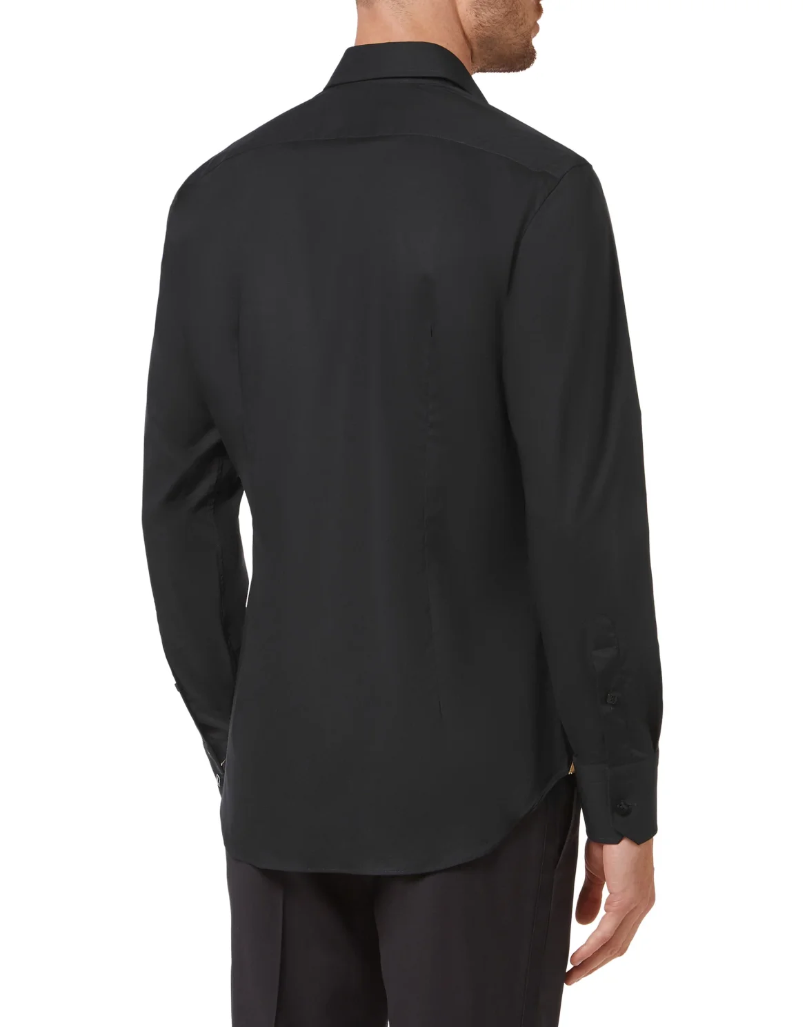 Shirt Silver Cut LS, цвет: Черный