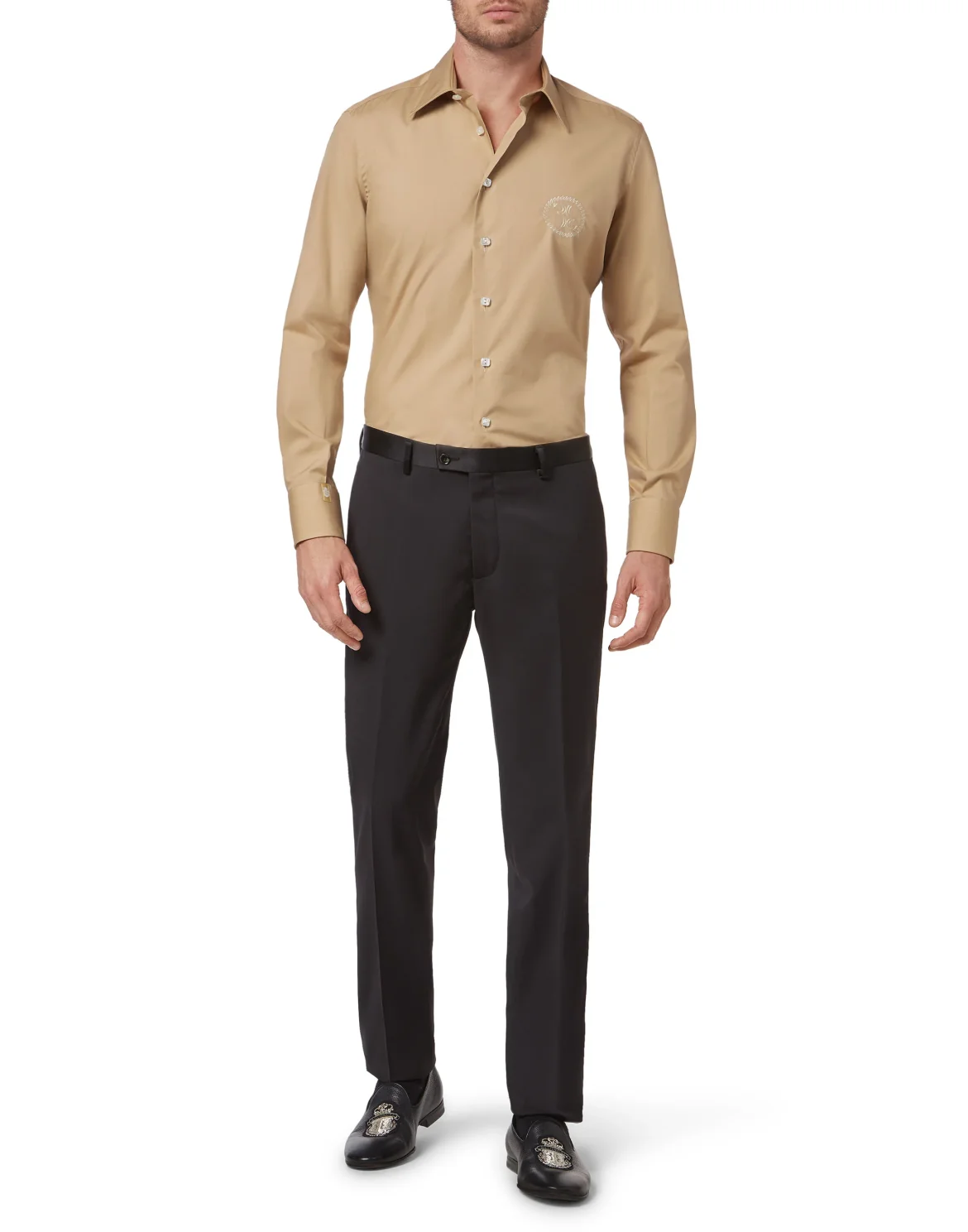 Shirt Silver Cut LS, цвет: Бежевый