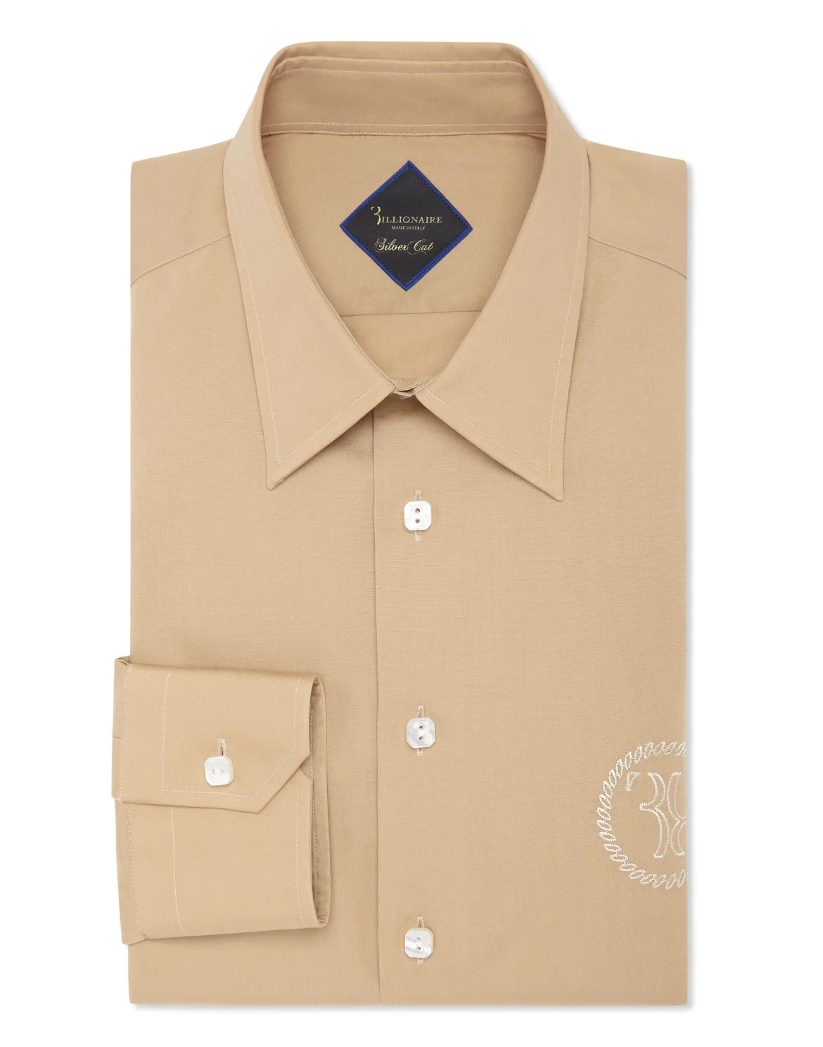 Shirt Silver Cut LS, цвет: Бежевый