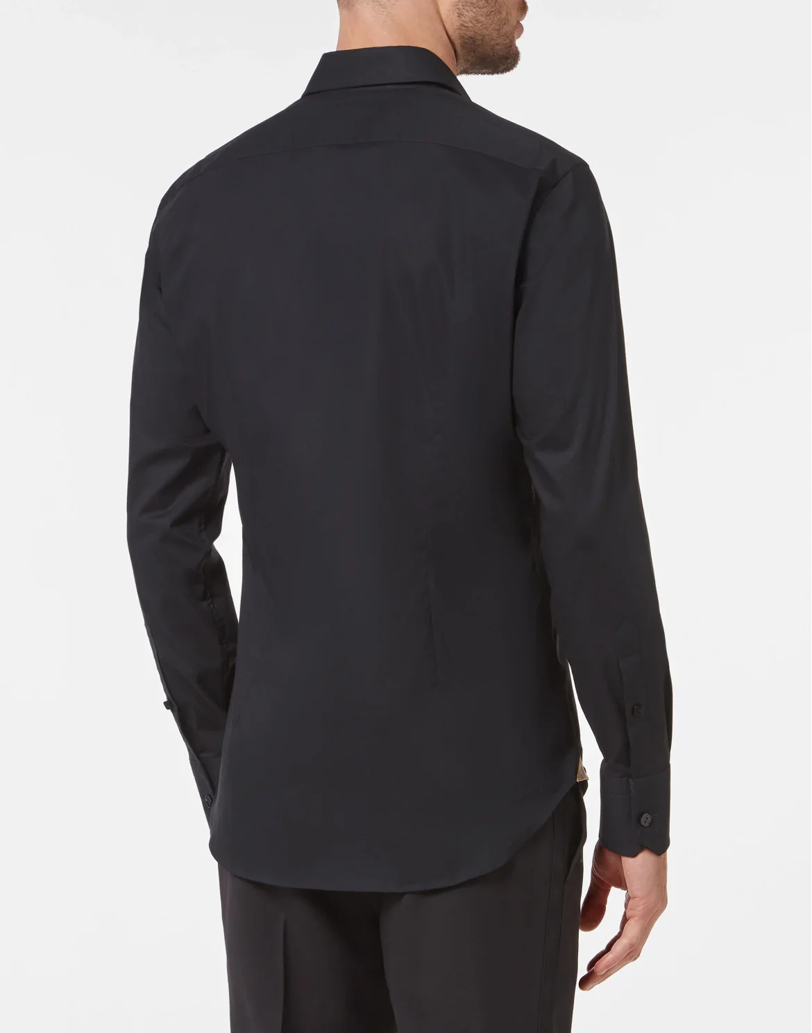 Shirt Silver Cut LS, цвет: Черный