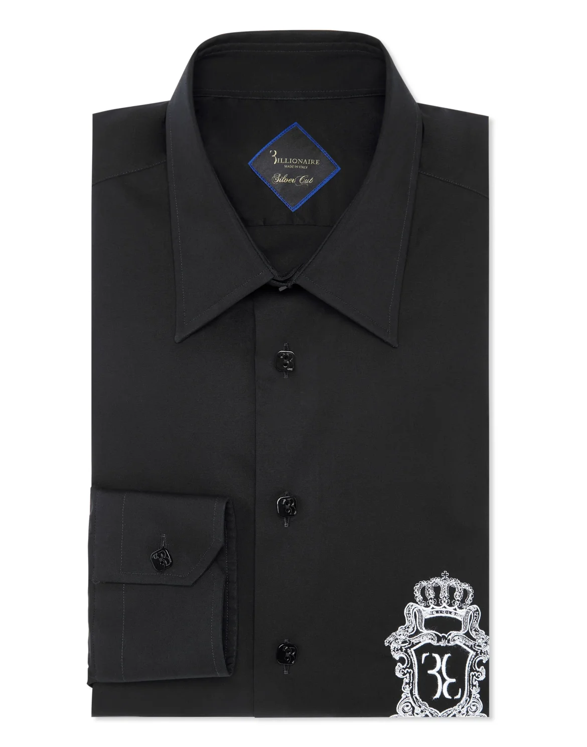 Shirt Silver Cut LS, цвет: Черный