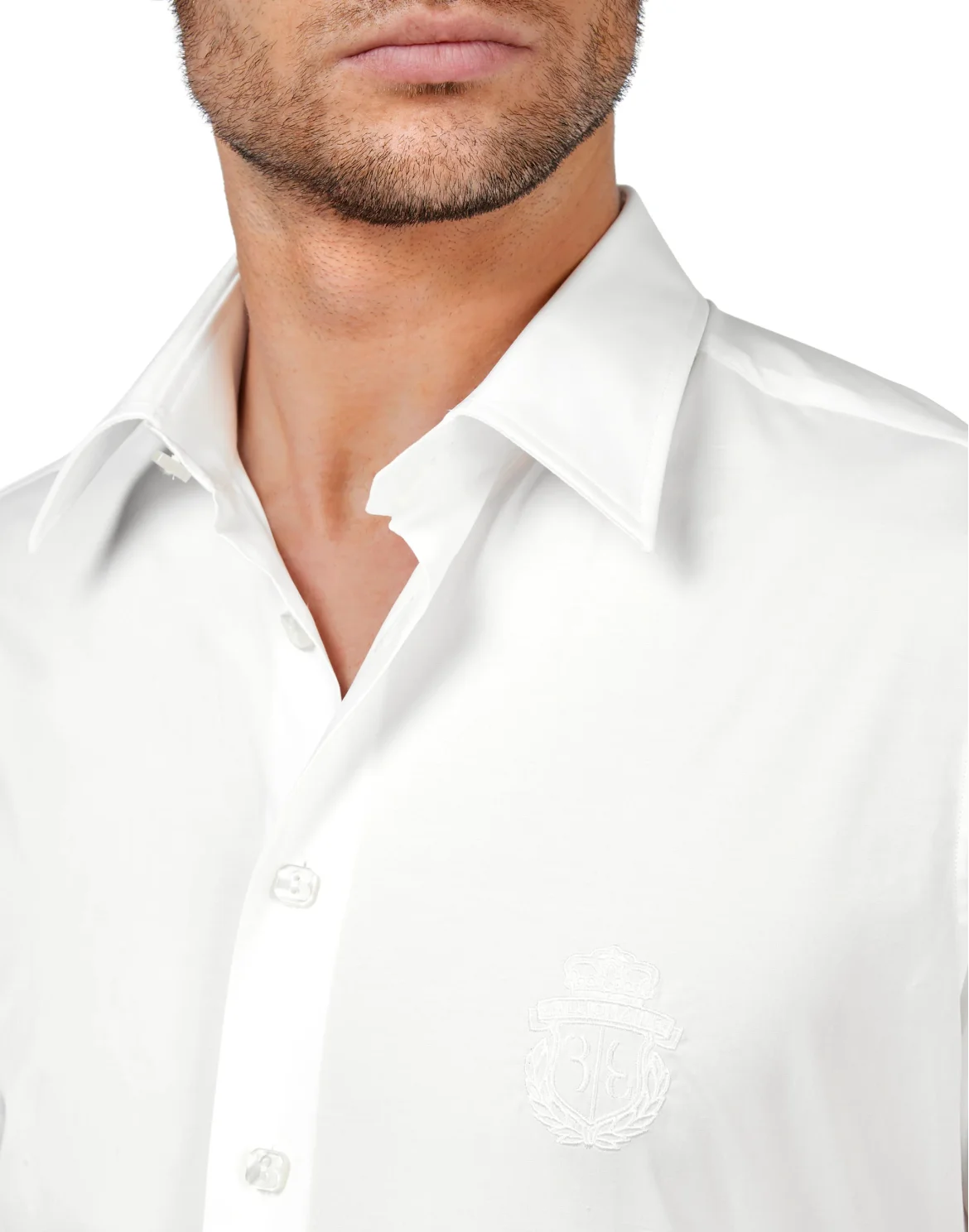 Shirt Silver Cut LS, цвет: Белый