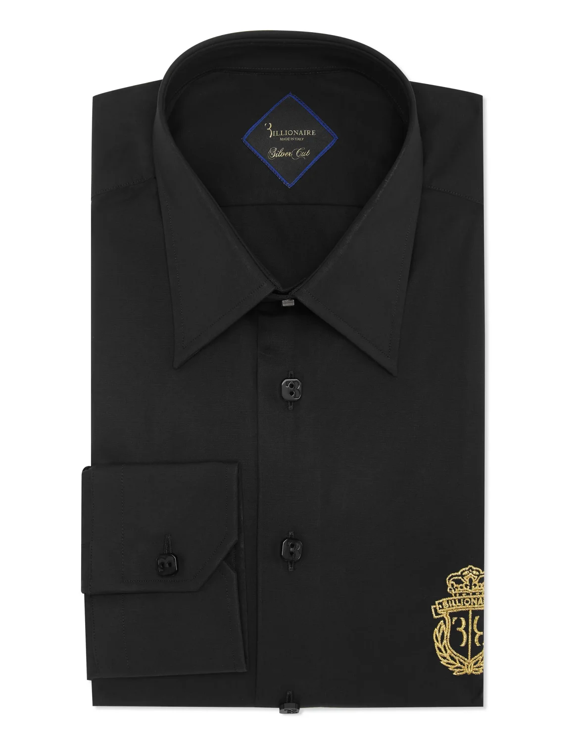 Shirt Silver Cut LS, цвет: Черный