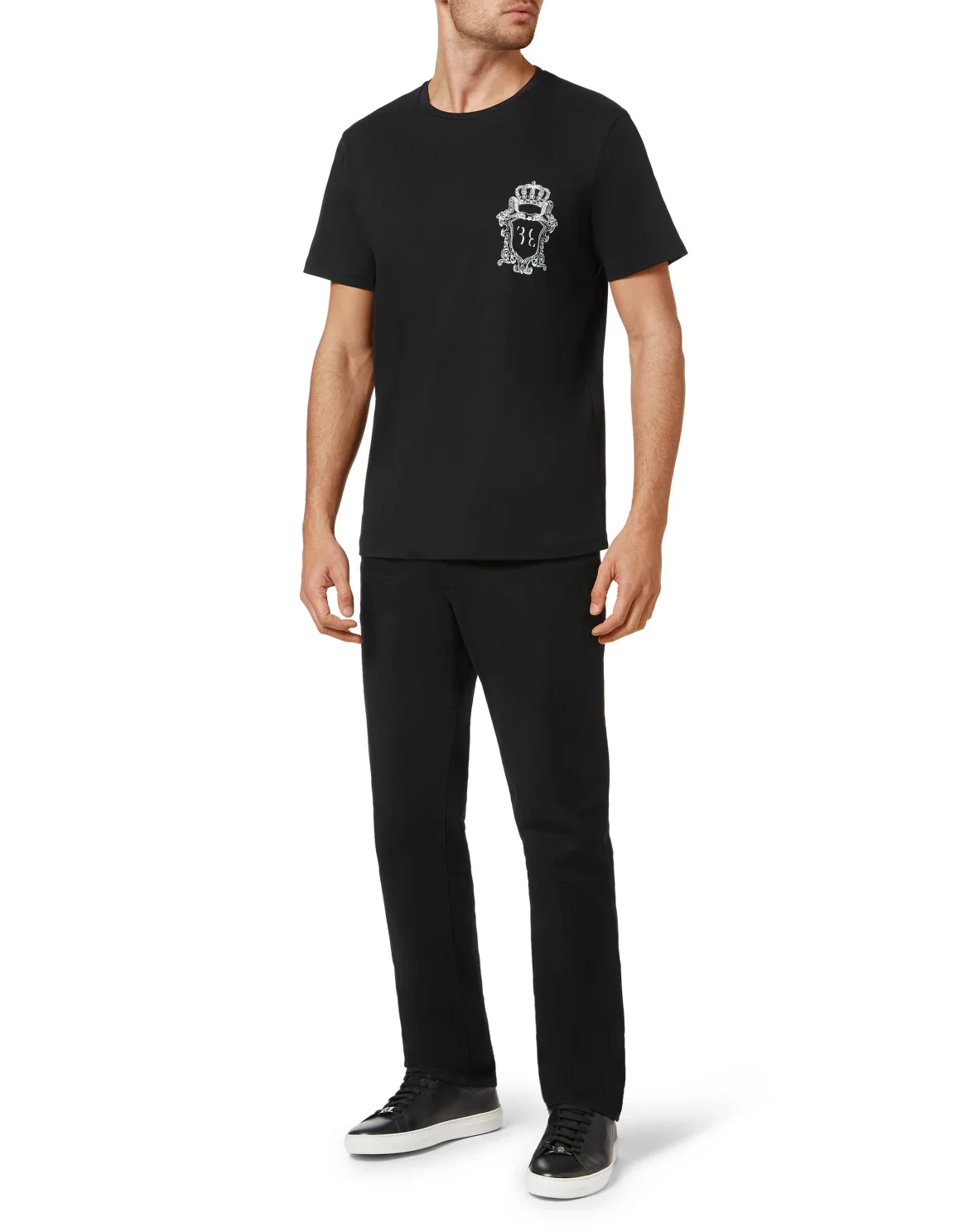 T-shirt Round Neck SS, цвет: Черный