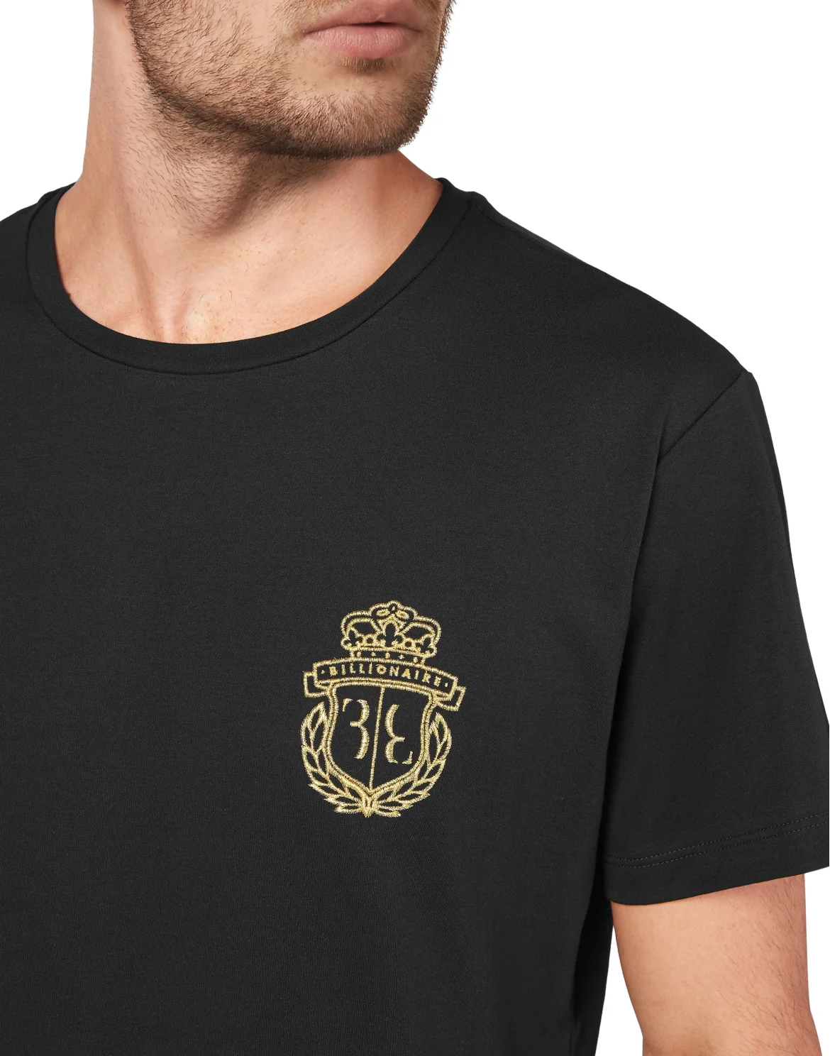 T-shirt Round Neck SS, цвет: Черный