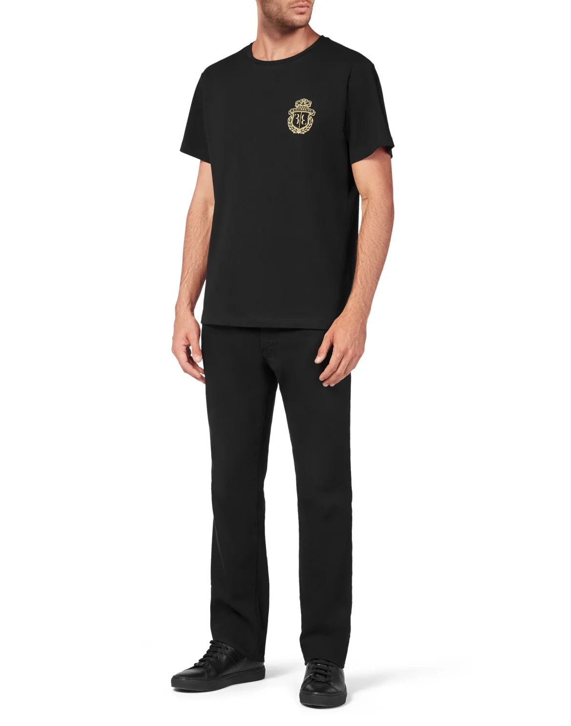 T-shirt Round Neck SS, цвет: Черный