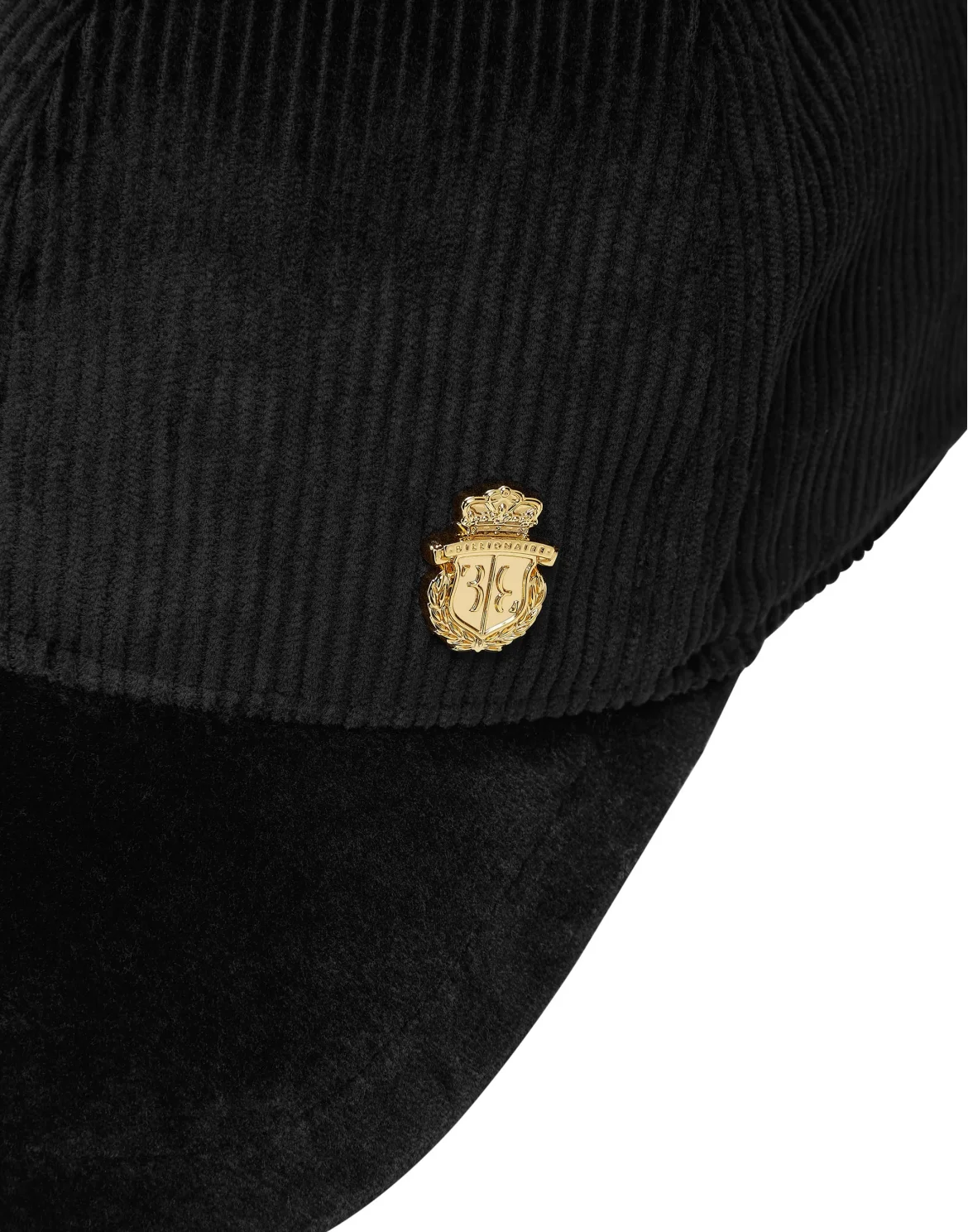 Corduroy Baseball Cap, цвет: Черный