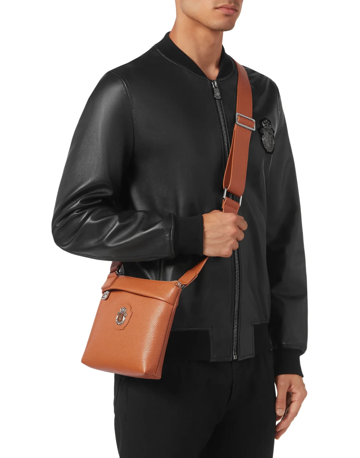 Cross body Crest, цвет: Коричневый