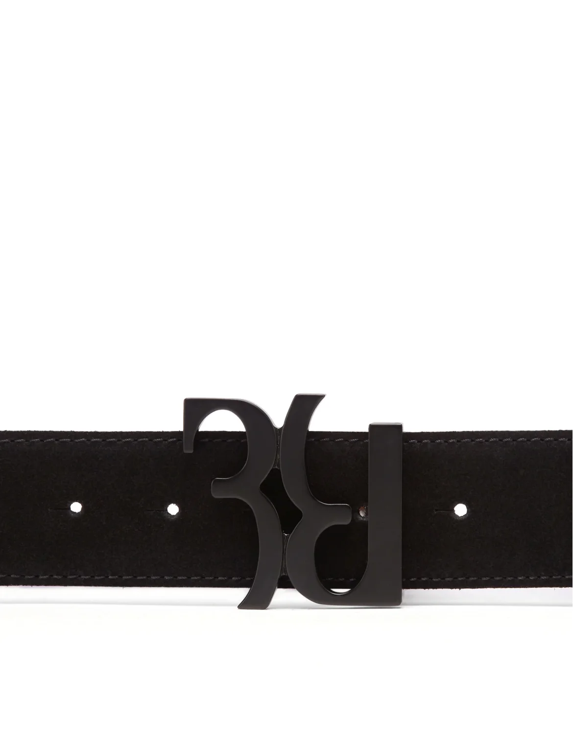 Suede Belt, цвет: Черный