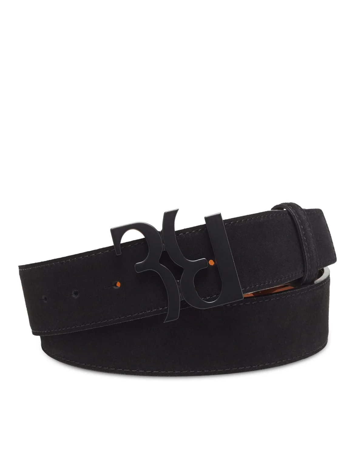 Suede Belt, цвет: Черный