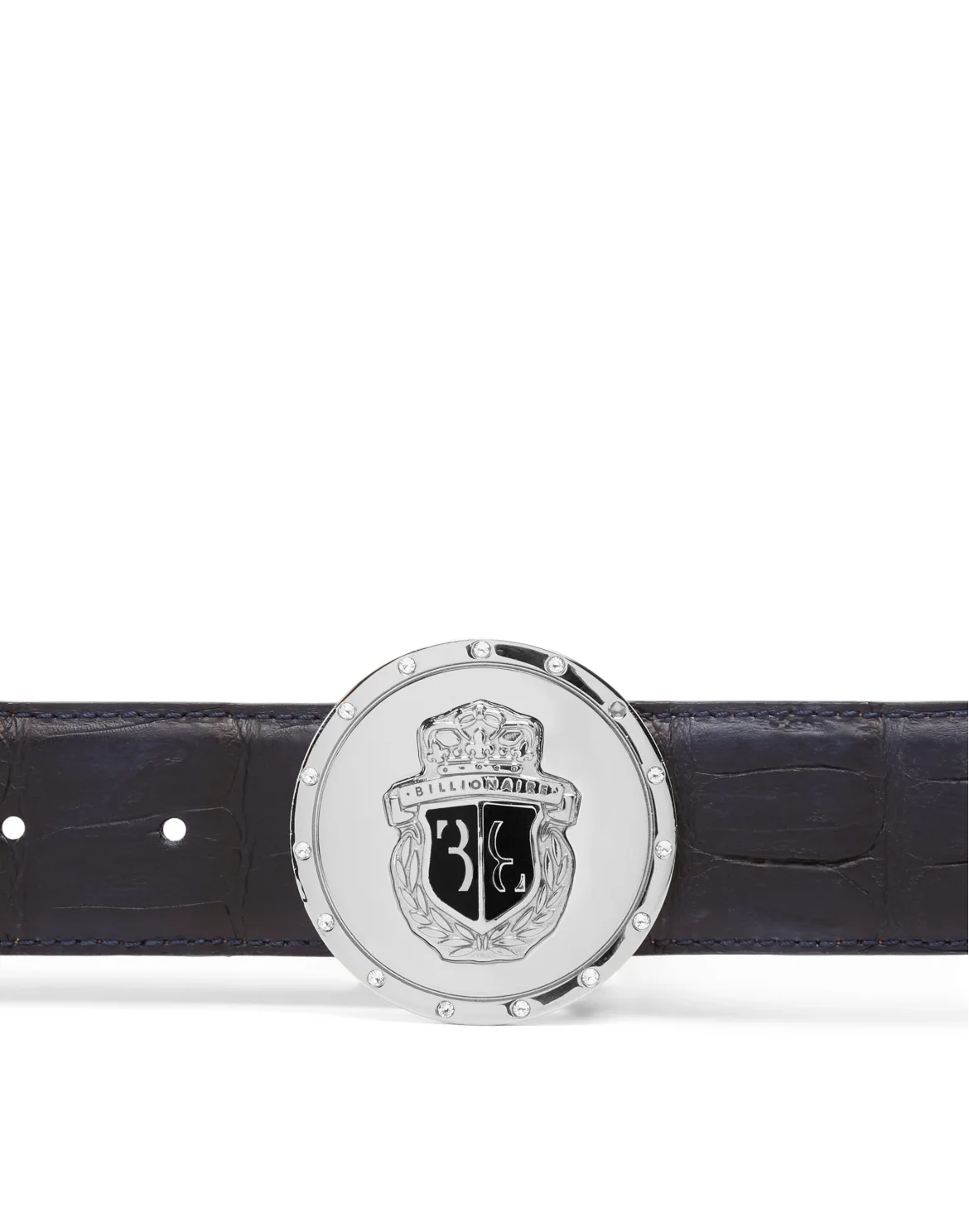 Wild Real Croco Belt, цвет: Черный