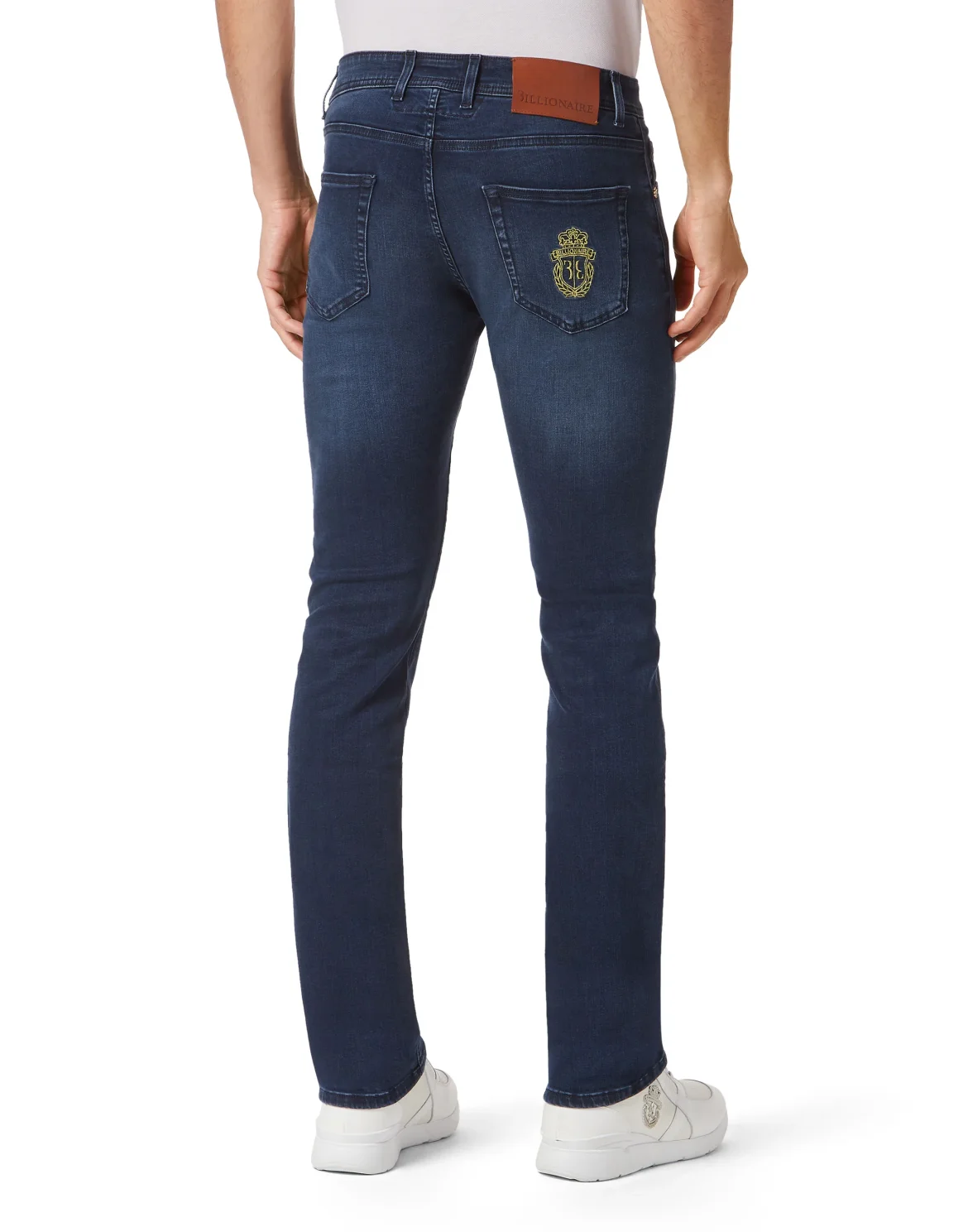 Denim Trousers Super Straight Cut Fit, цвет: Золотой