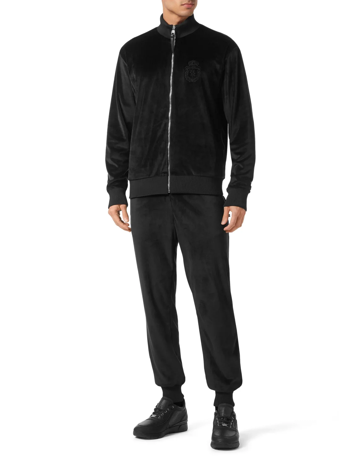 Ciniglia Jogging Tracksuit: Top/Trousers, цвет: Черный