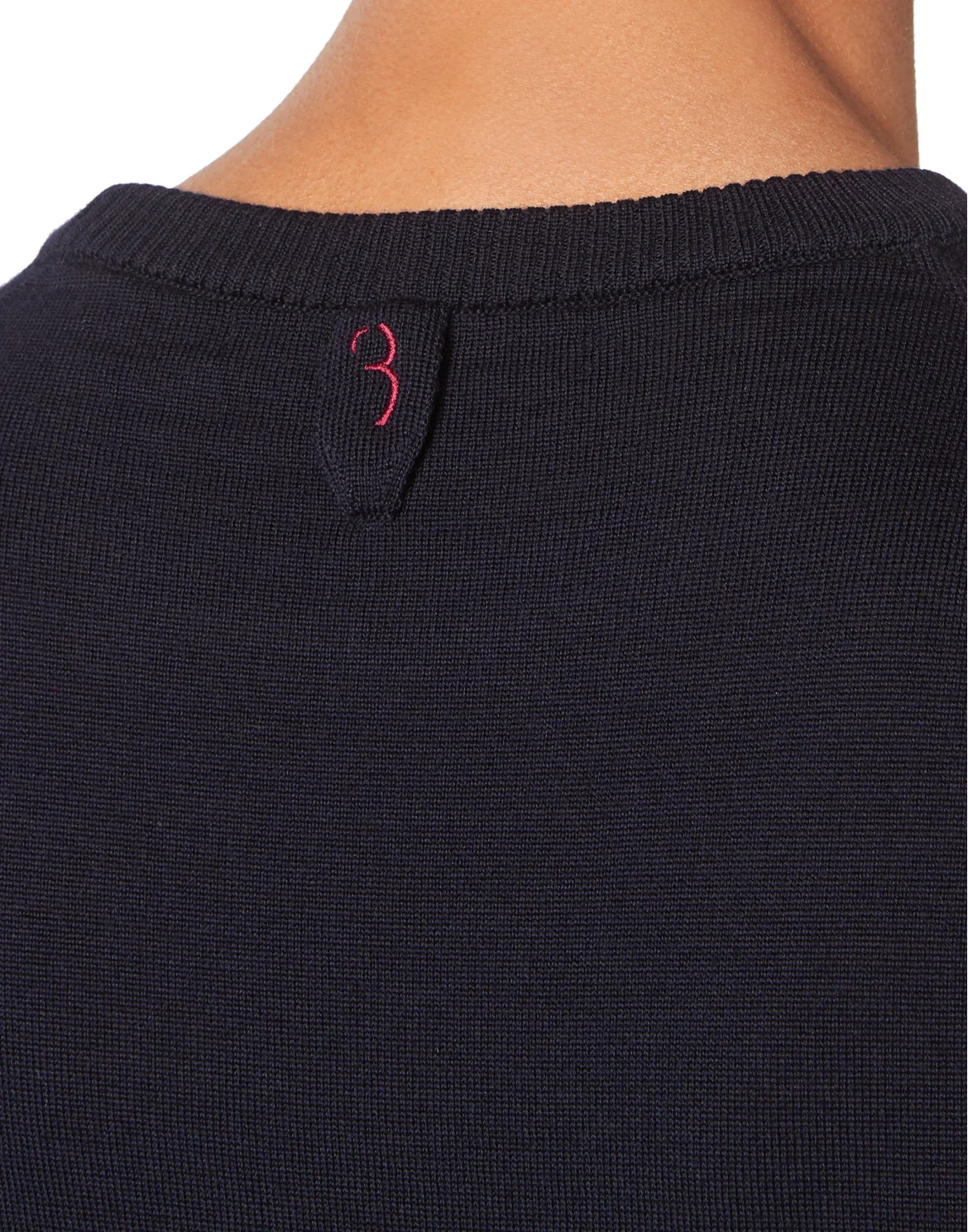Wool and Silk T-shirt SS, цвет: Синий