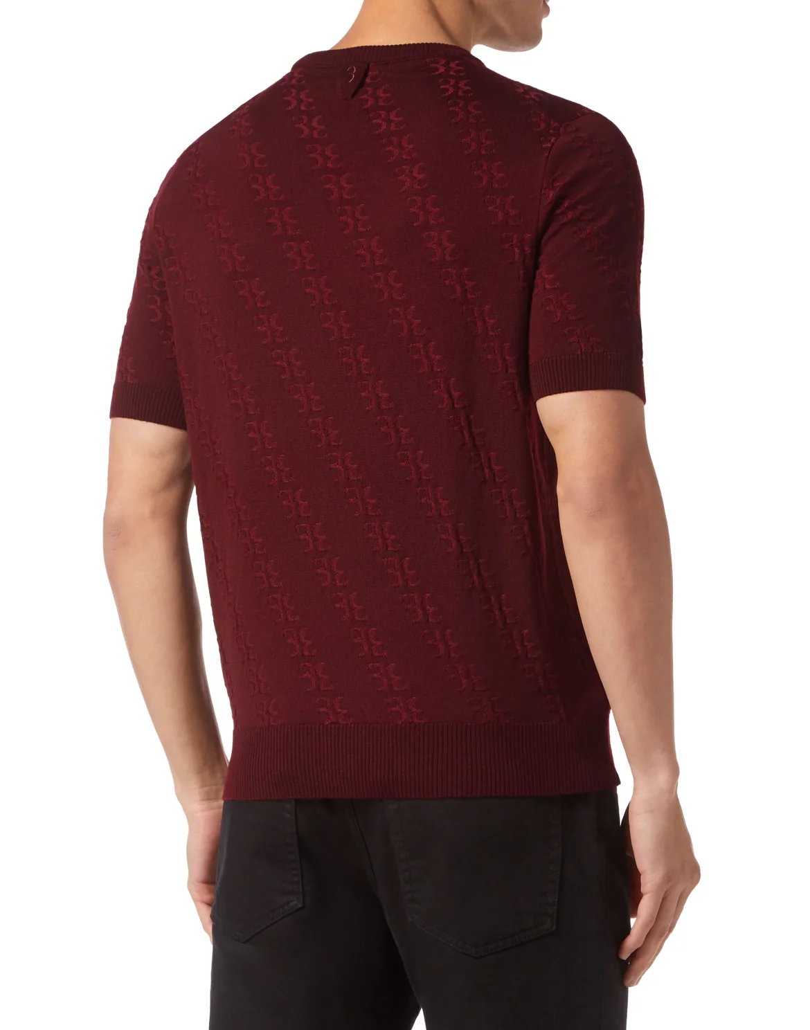 Wool and Silk T-shirt SS, цвет: Красный
