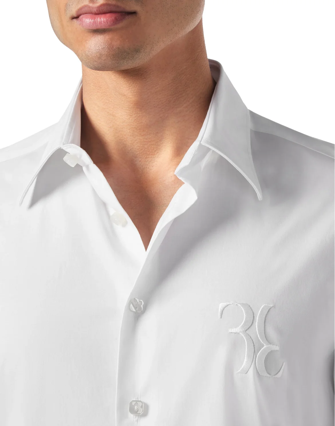 Shirt Slim Fit, цвет: Белый
