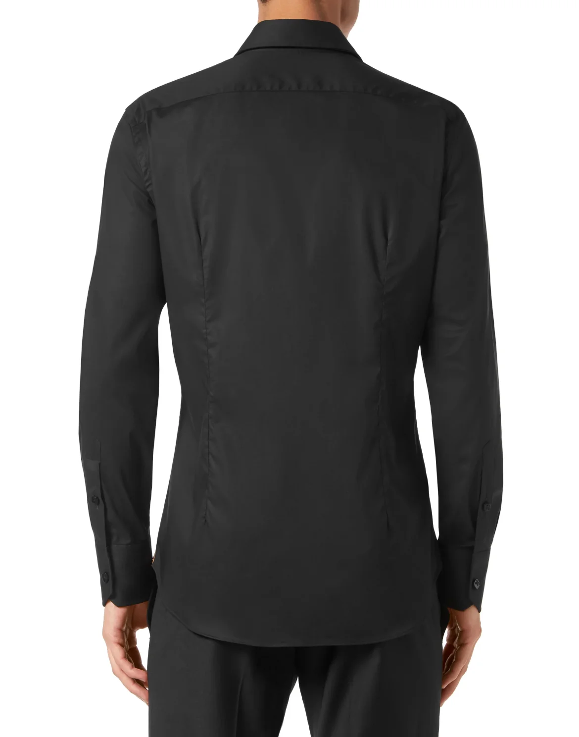 Shirt Slim Fit, цвет: Черный