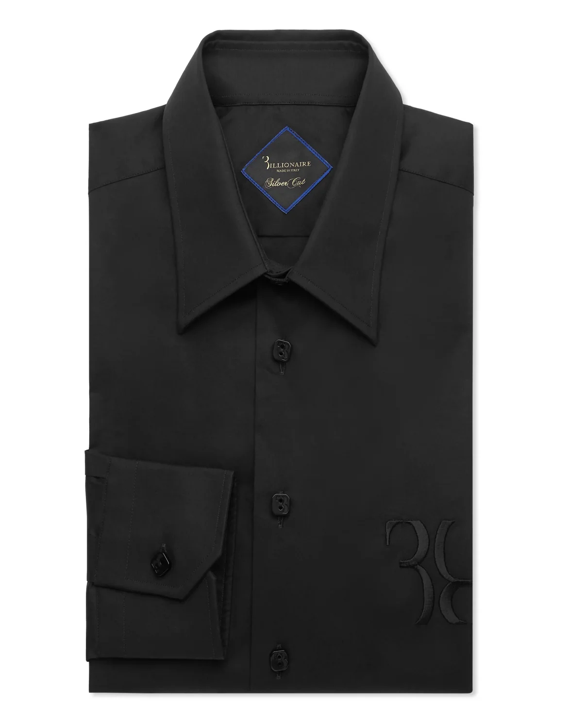 Shirt Slim Fit, цвет: Черный