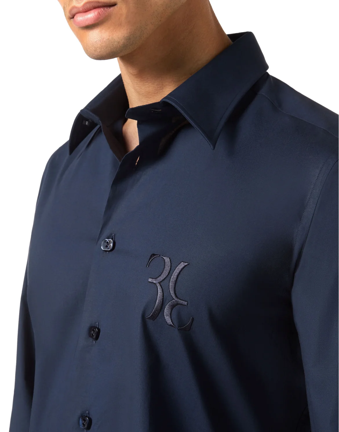 Shirt Slim Fit, цвет: Синий