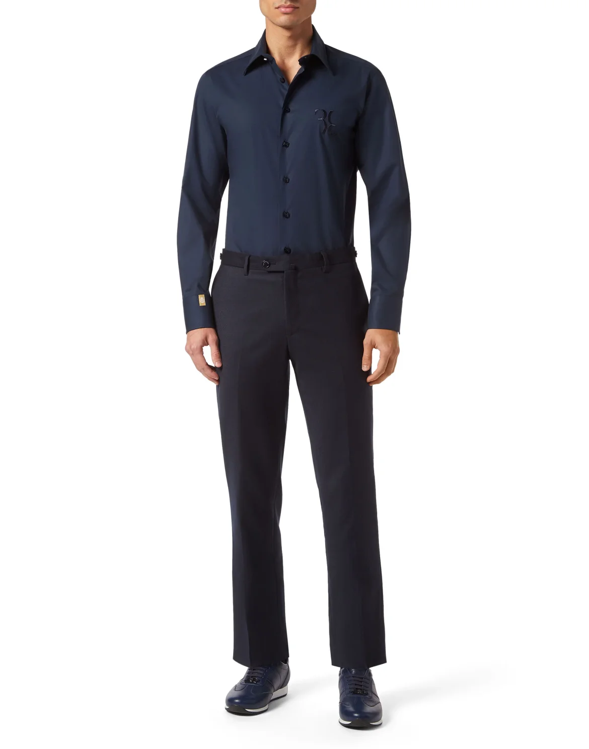 Shirt Slim Fit, цвет: Синий