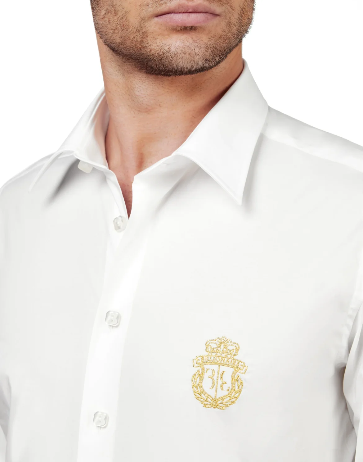 Shirt Slim Fit, цвет: Белый