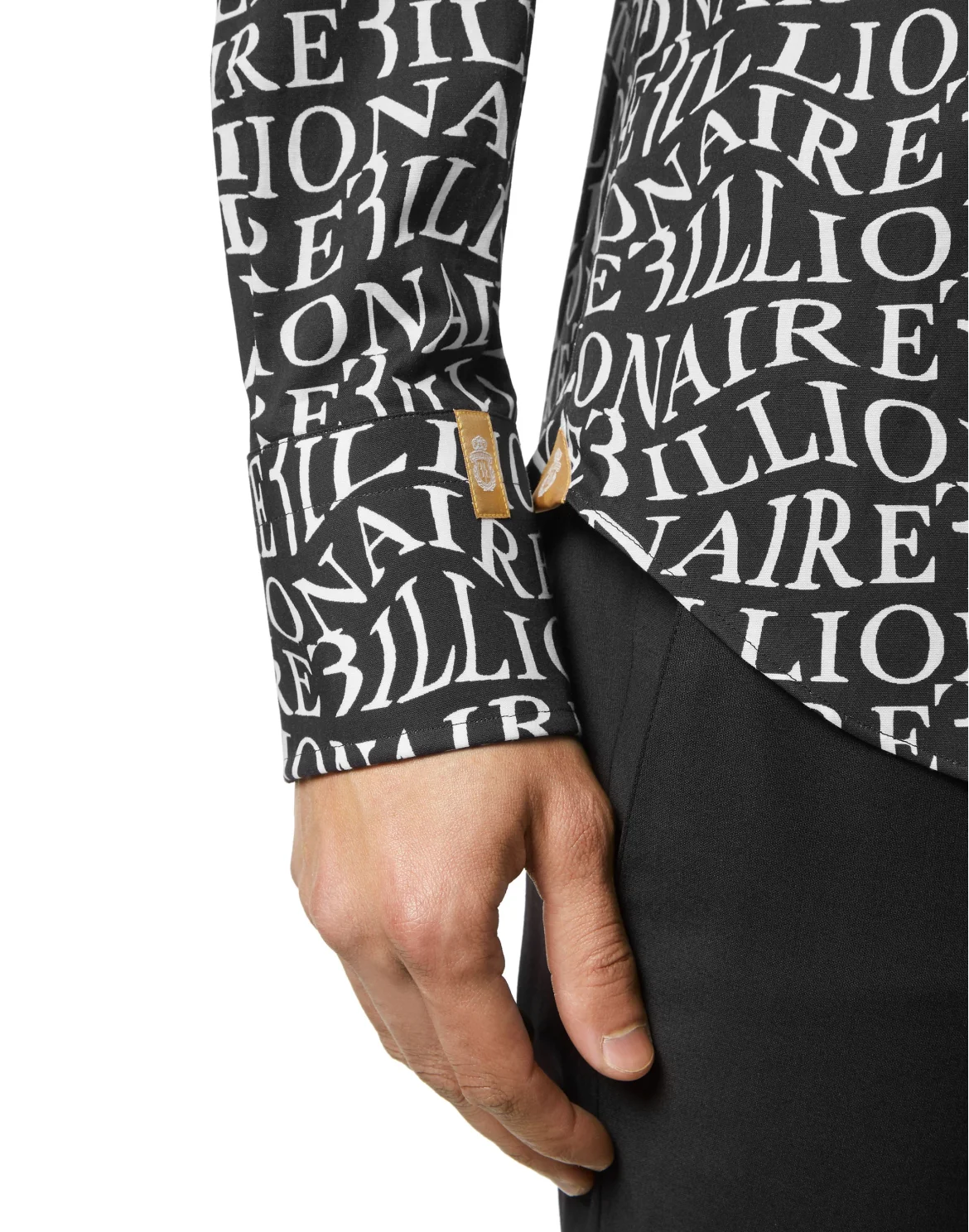 Shirt Slim Fit, цвет: Черный