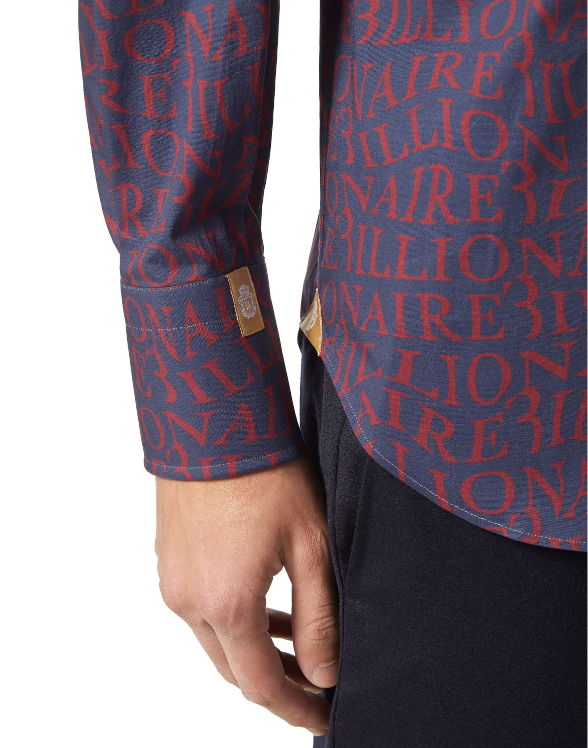 Shirt Slim Fit, цвет: Синий