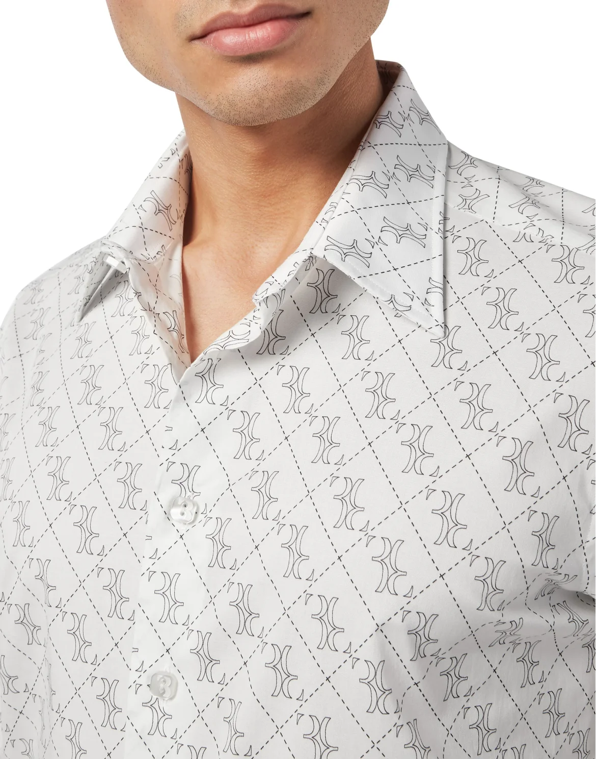 Shirt Slim Fit, цвет: Белый