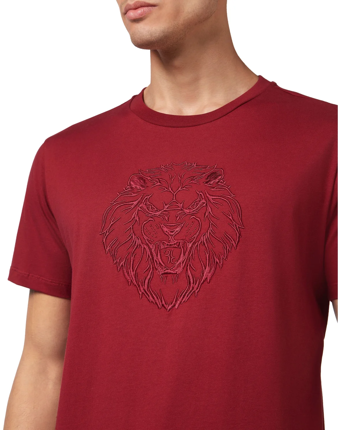 Jersey T-shirt Round Neck SS, цвет: Красный