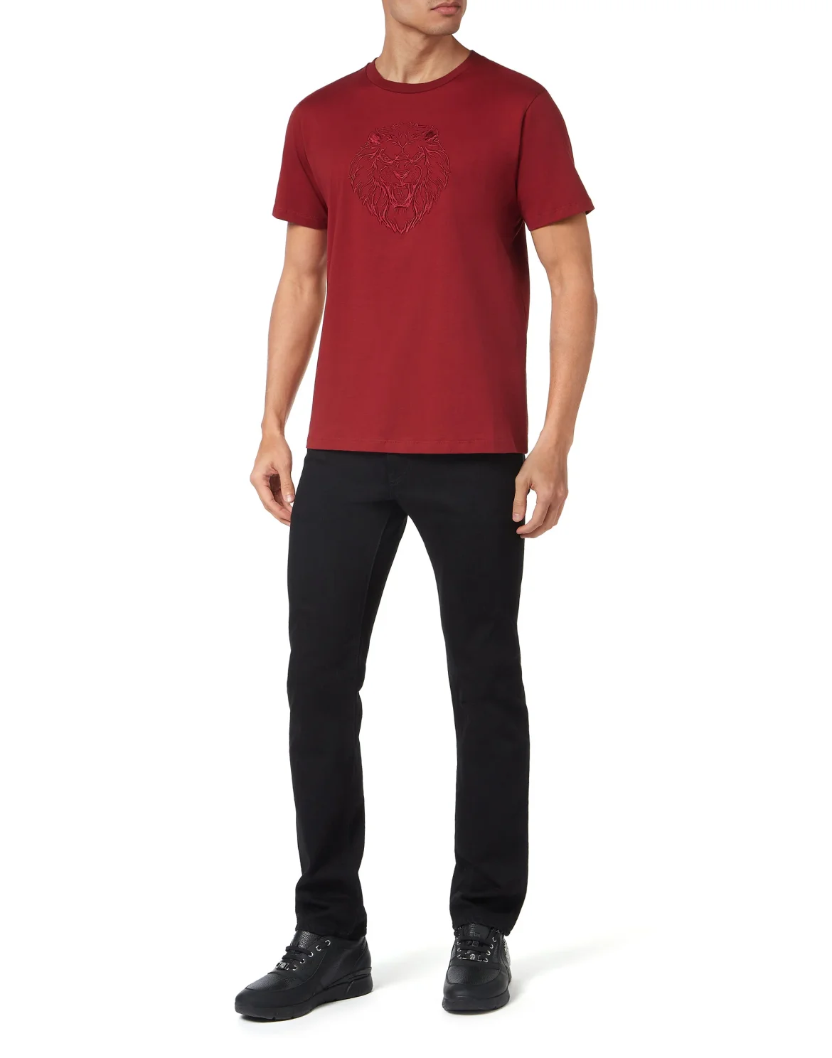Jersey T-shirt Round Neck SS, цвет: Красный