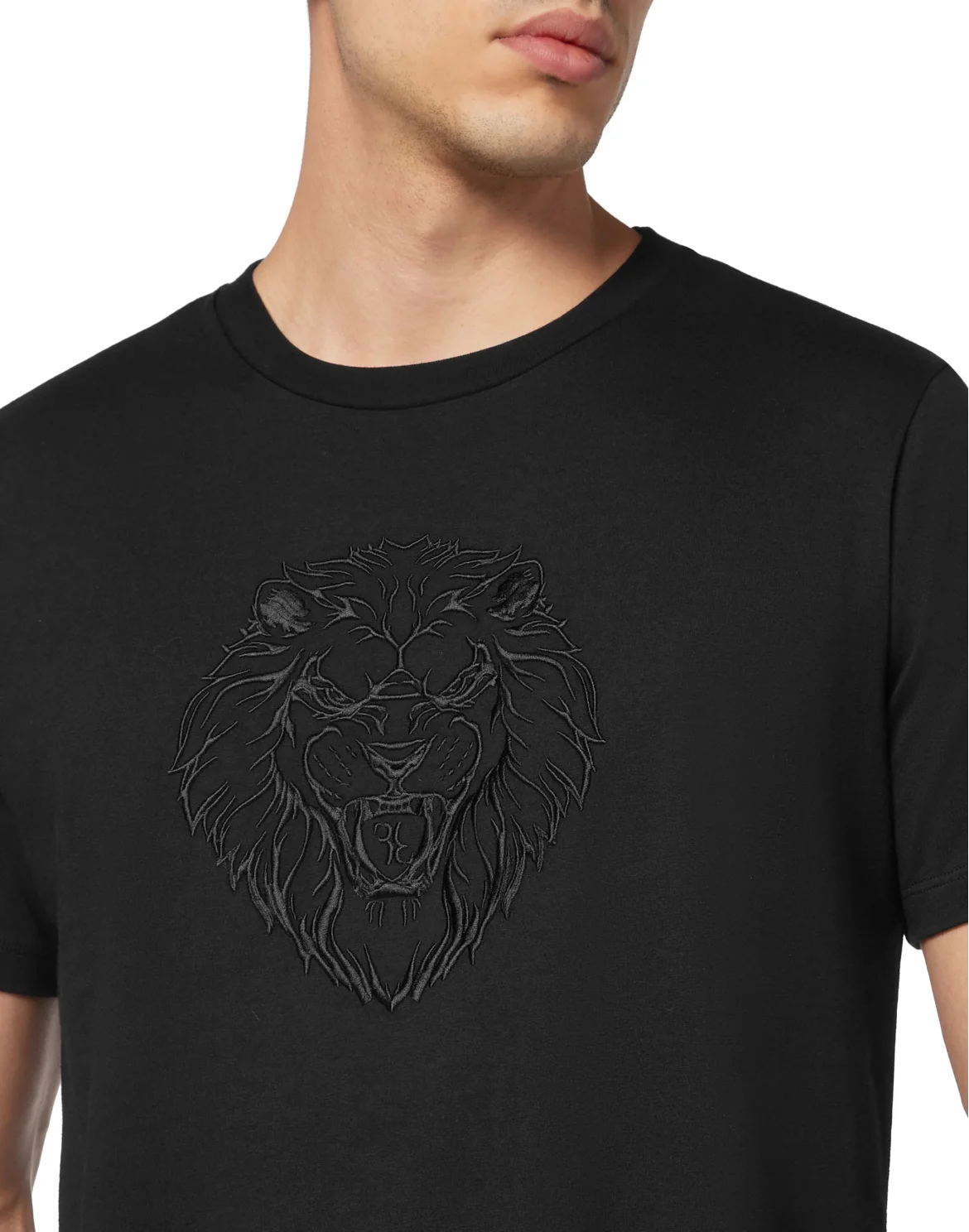 Jersey T-shirt Round Neck SS, цвет: Черный