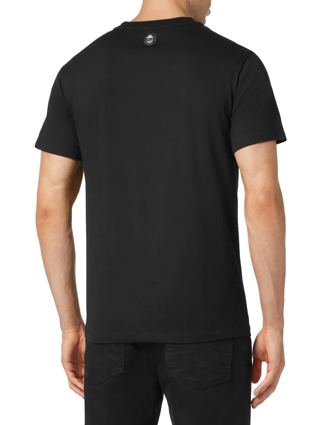 Jersey T-shirt Round Neck SS, цвет: Черный