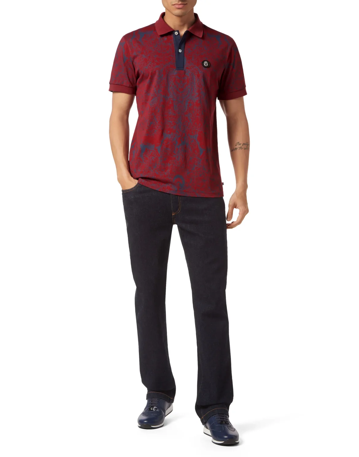 Piquet Polo shirt SS, цвет: Красный
