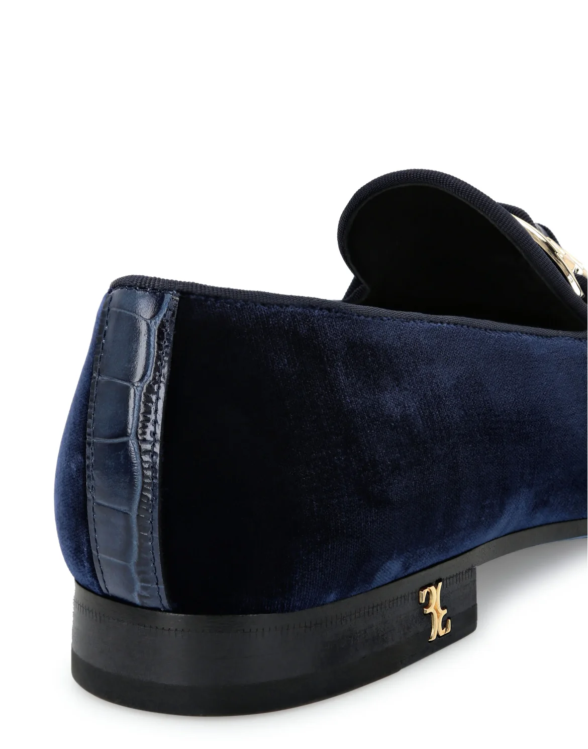 Velvet Loafers, цвет: Синий