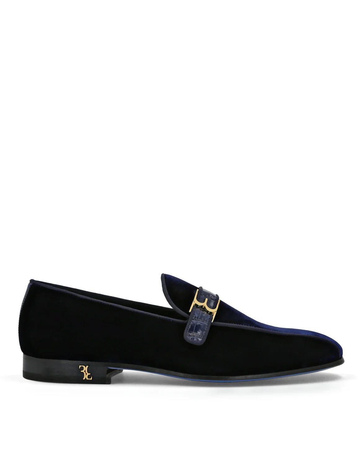 Velvet Loafers, цвет: Синий