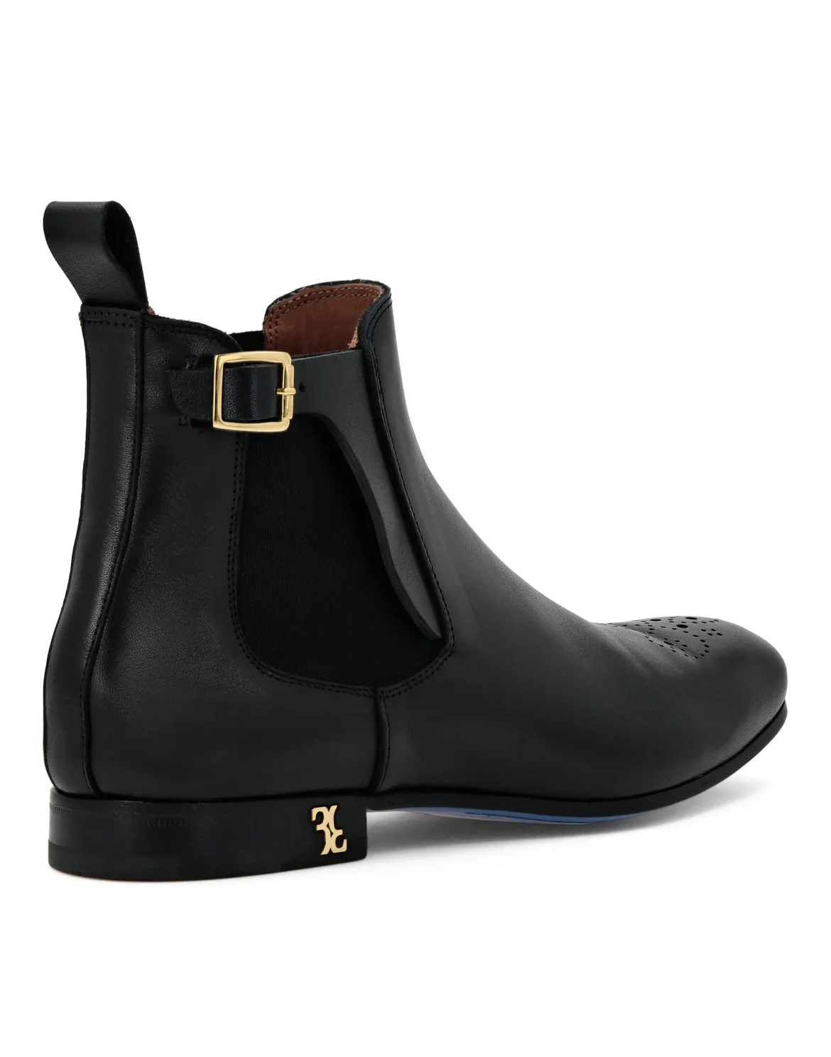 Leather Boots Low Flat, цвет: Черный