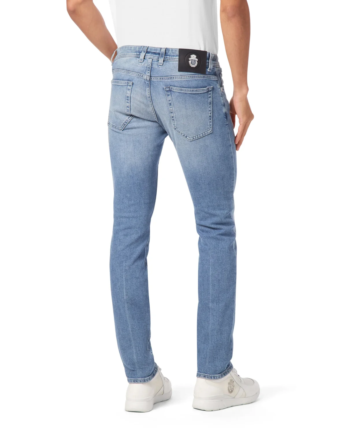 Super Straight Cut Trousers, цвет: Голубой