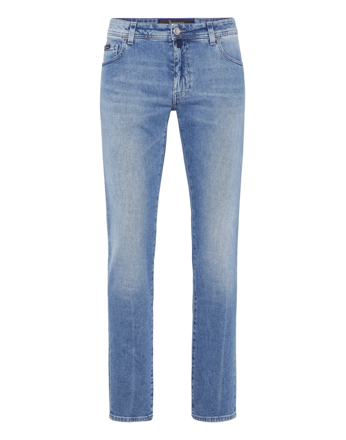Super Straight Cut Trousers, цвет: Голубой