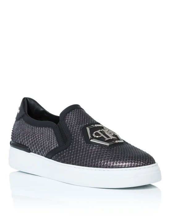 Slip On "skull bronze"