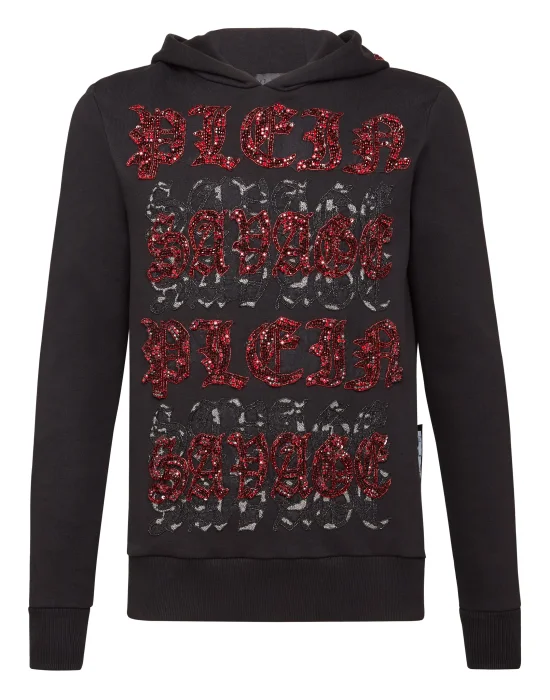 Hoodie sweatshirt Gothic Plein