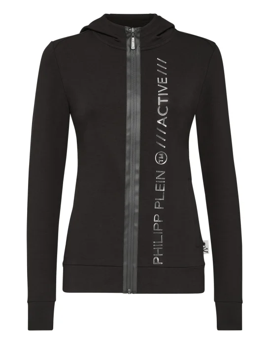 Hoodie Sweatjacket XYZ Crystal