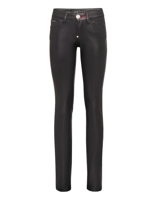 Leather Slim Trousers Original