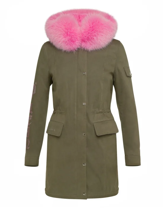 Parka "On the avenue" Skull
